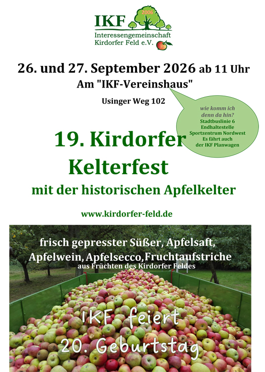 Plakat Kelterfest 2026